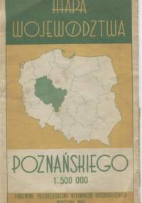 Mapa województwa poznańskiego - Wiesław Królikowski (kartograf)