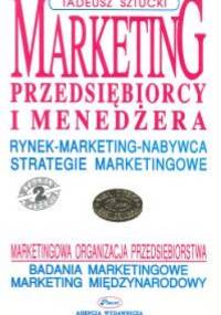 Marketing przedsiębiorcy i menedżera - Tadeusz Sztucki