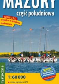 Mazury. Część południowa. Mapa turystyczna. 1:60 000 ExpressMap