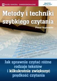 Metody i techniki szybkiego czytania - e-book - Paweł Sygnowski