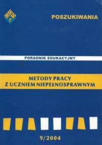 Metody pracy z uczniem niepełnosprawnym