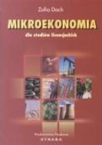 Mikroekonomia dla studiów licencjackich - Zofia Dach