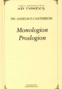 Monologion, Proslogion - Anzelm z Canterbury