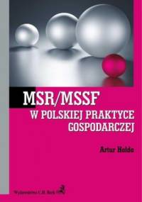 MSR/MSSF w polskiej praktyce gospodarczej - Artur Hołda