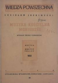 Muzyka kościelna Moniuszki - Zdzisław Jan Jachimecki