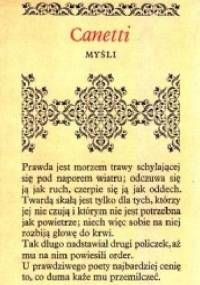 Myśli - Elias Canetti