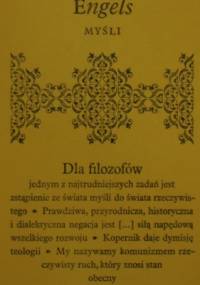 Myśli. Fryderyk Engels - Fryderyk Engels