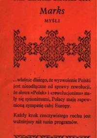 Myśli. Karol Marks - Karol Marks