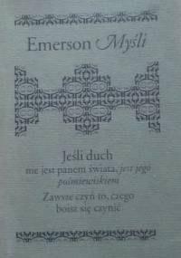 Myśli - Ralph Waldo Emerson