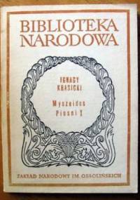 Myszeidos pieśni X - Ignacy Krasicki