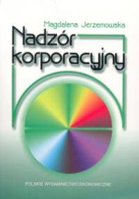 Nadzór korporacyjny - Magdalena Jerzemowska