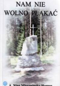 Nam Nie Wolno Płakać - Nina Mierzwińska - Harper