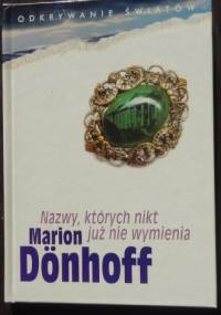 Nazwy, których nikt już nie wymienia - Marion Donhöff