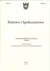 Neopogaństwo w Polsce, Tom II