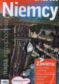 Niemcy. Mapa samochodowa. 1:925 000 Demart