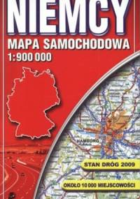 Niemcy. Mapa samochodowa. Laminowana. 1: 900 000 ExpressMap