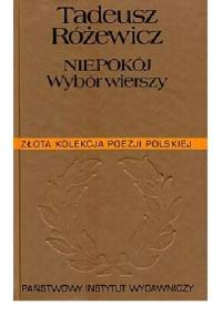Niepokój. Wybór wierszy - Tadeusz Różewicz