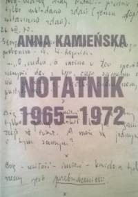 Notatnik 1965-1972 - Anna Kamieńska