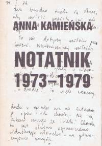 Notatnik 1973-1979 - Anna Kamieńska