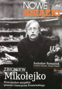 Nowe Książki, nr 1/2013 - Redakcja miesięcznika Nowe Książki