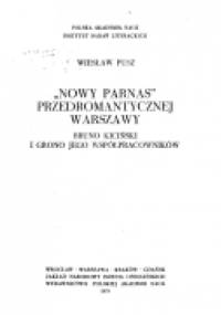 "Nowy Parnas" przedromantycznej Warszawy - Wiesław Pusz