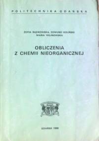 Obliczenia z chemii nieorganicznej