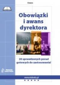 Obowiązki i awans dyrektora - Elżbieta Wysokińska