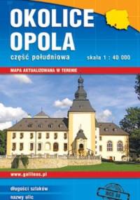 Okolice Opola. Część południowa. 1:40 000 Plan