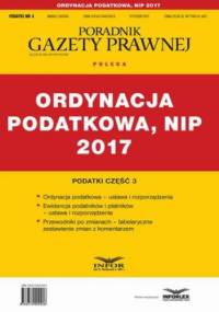 Ordynacja podatkowa, NIP 2017
