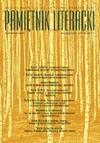 Pamiętnik Literacki nr 4 / 2017 - Redakcja Pamiętników Literackich