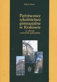 Państwowe szkolnictwo gimnazjalne w Krakowie - Maria Stinia