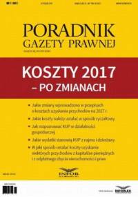 PGP 1/2017 Koszty 2017  po zmianach - Tomasz Krywan