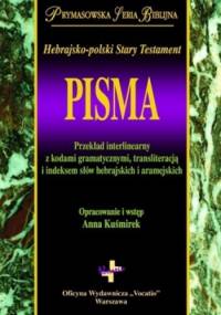 Pisma Hebrajsko-polski Stary Testament - Anna Kuśmirek