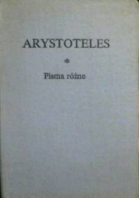 Pisma różne - Arystoteles