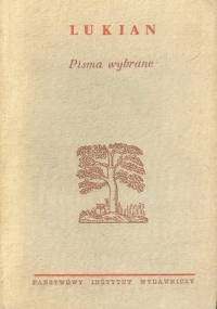Pisma wybrane - Lukian