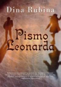 Pismo Leonarda - Dina Rubina