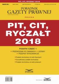 PIT, CIT, ryczałt 2018. Podatki część 1 - Pl Infor