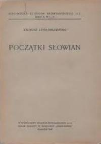 Początki Słowian - Tadeusz Lehr-Spławiński