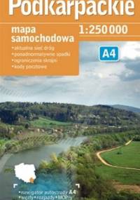 Podkarpackie. Mapa samochodowa. 1:250 000 Demart
