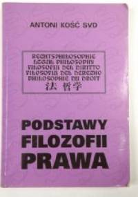 Podstawy Filozofii Prawa - Antoni Kość