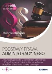 Podstawy prawa administracyjnego - Małgorzata Romaniuk