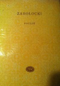 Poezje - Mikołaj Zabołocki
