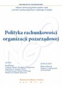 Polityka rachunkowości organizacji pozarządowej - Jacek Paluch