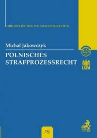Polnisches Strafprozessrecht Band 19 - Jakowczyk Michał