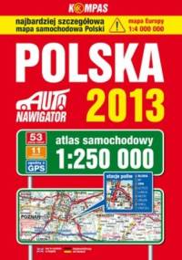 Polska. Atlas samochodowy. 1:250 000 KOMPAS
