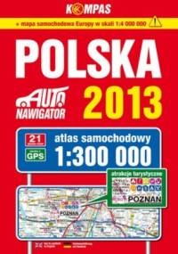 Polska. Atlas samochodowy. 1:300 000 KOMPAS