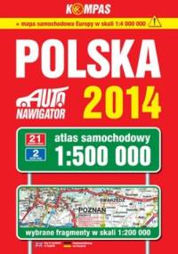 Polska. Atlas samochodowy. 1:500 000 Kompas