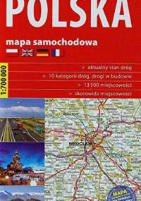 Polska. Mapa samochodowa - praca zbiorowa