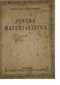 Ponura materialistka - Magdalena Samozwaniec