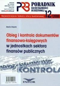 Poradnik rachunkowości budżetowej 2008/12 - Beata Olejnik